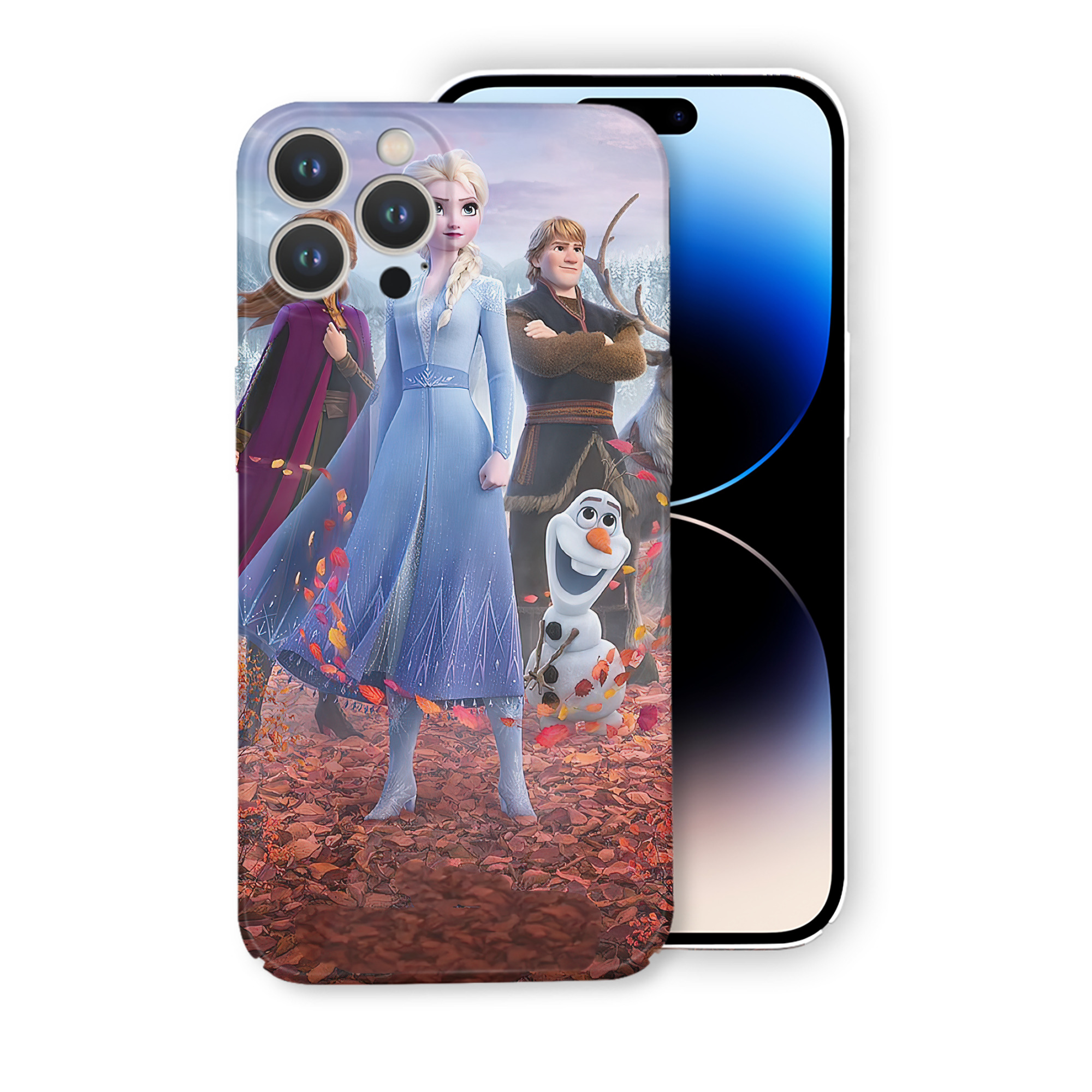 （画像用） アナと雪の女王 アンナ エルサ Frozen Anna Elsa 【iPhone 14シリーズ対応】ハードケース